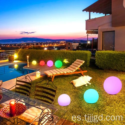 Luces de pelota al aire libre solar